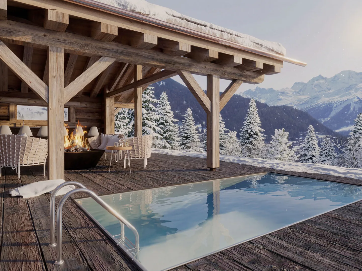 Projet de chalet de prestige avec magnifique vue - Photo 3 of 3