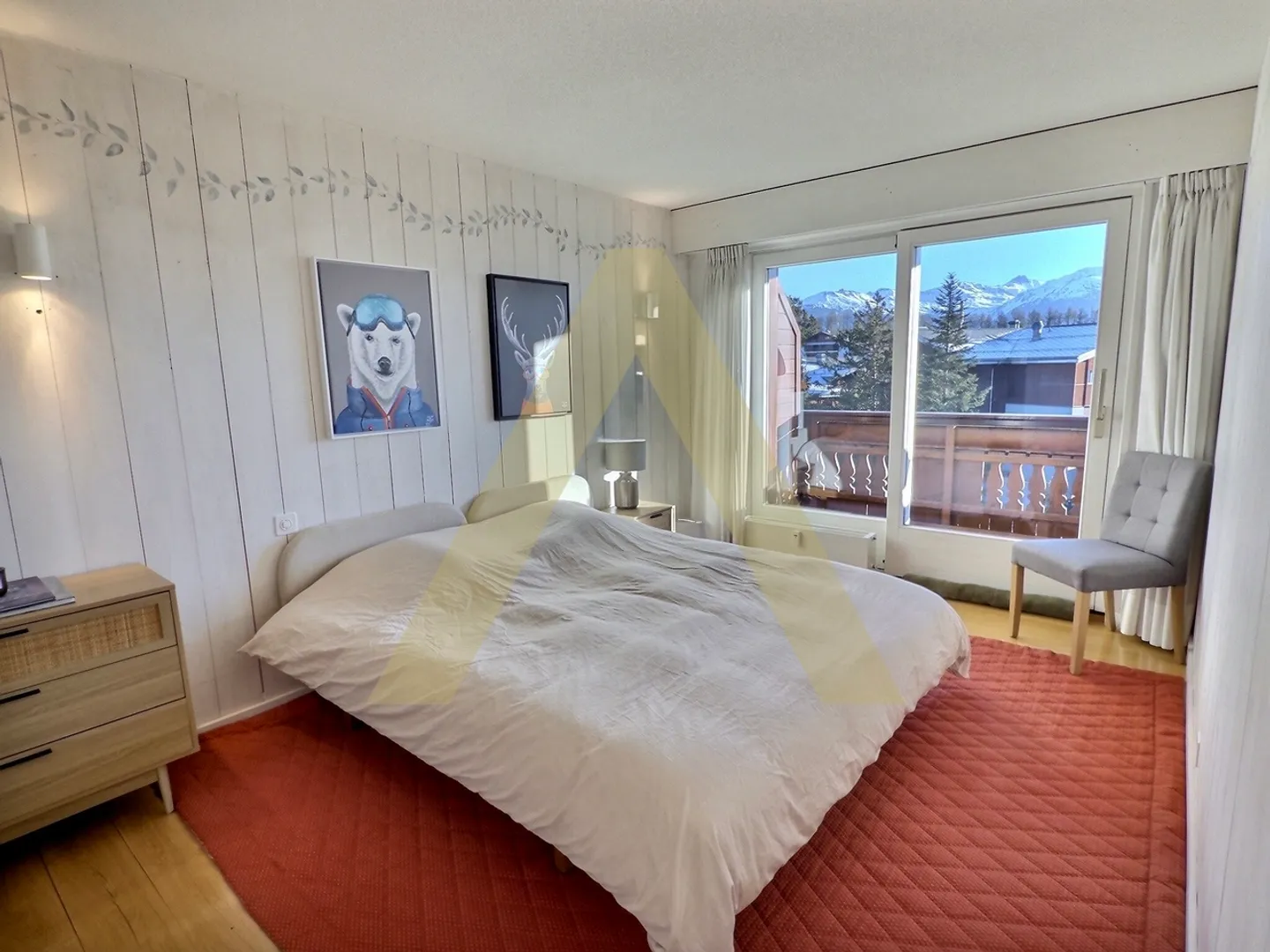 Möblierte 3,5-Zimmer-Wohnung mit großem Balkon und Zugang zum Spa - Foto 11 von 13