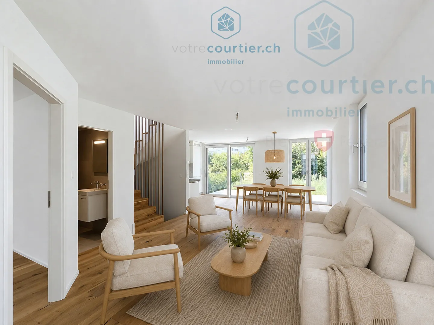 Villa contemporanea nuova con giardino - disponibile subito - Foto 9 di 13