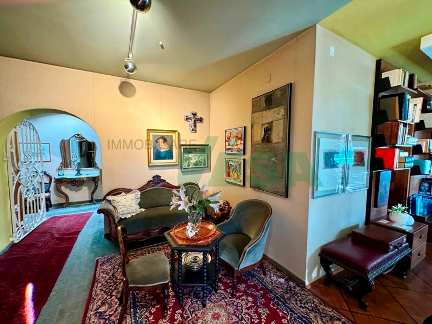 Accogliente villa tutta su un piano con grande bel giardino e piscina - Foto 10 von 13