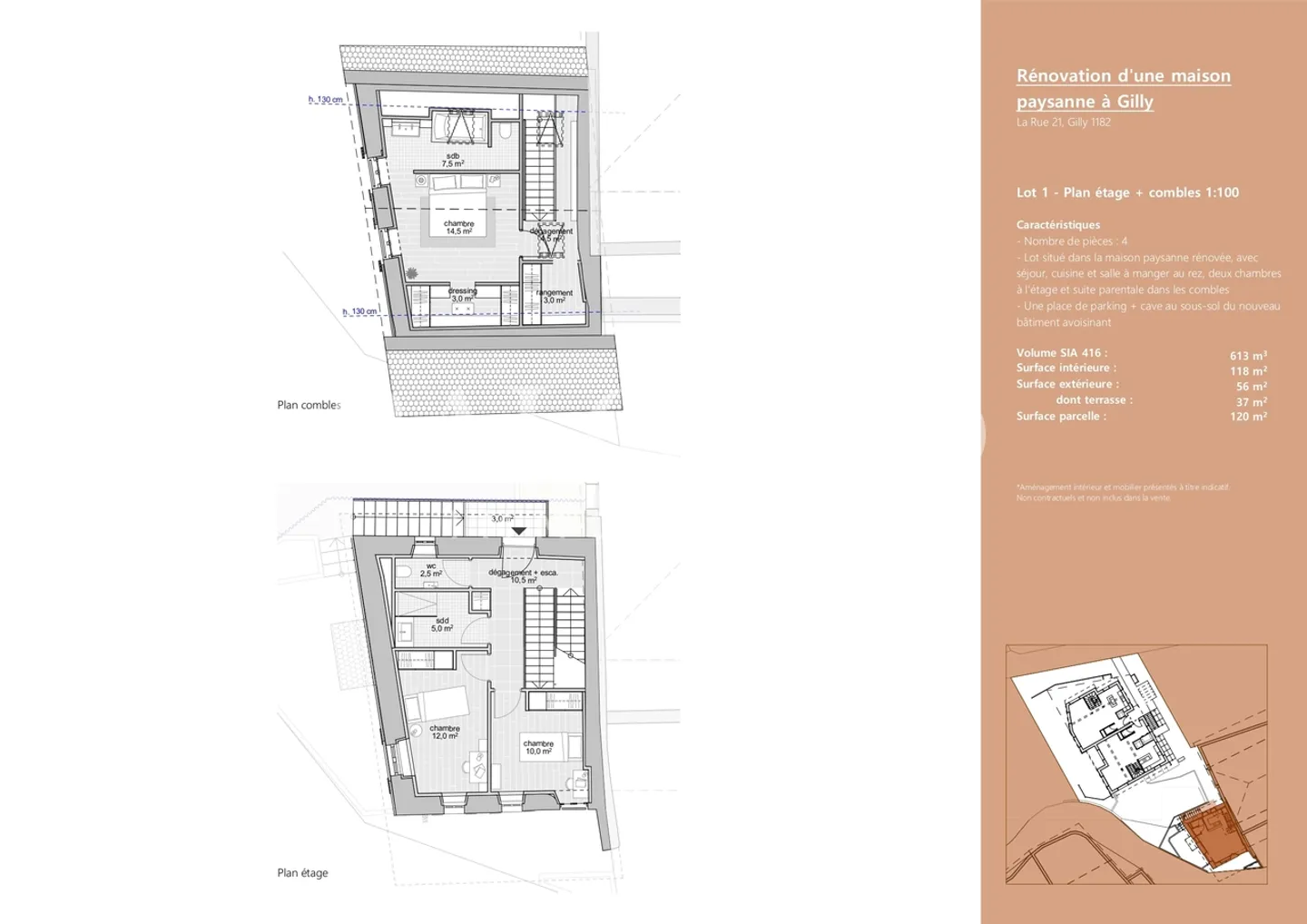 PERMIS EN FORCE - Exceptional, in the heart of the Vaud vineyard - Lot 1 - Photo 6 of 7