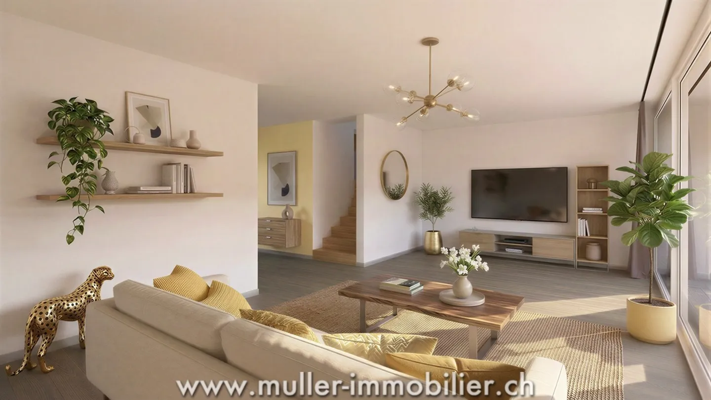 Villa tranquille avec vue alpine - Photo 1 sur 13