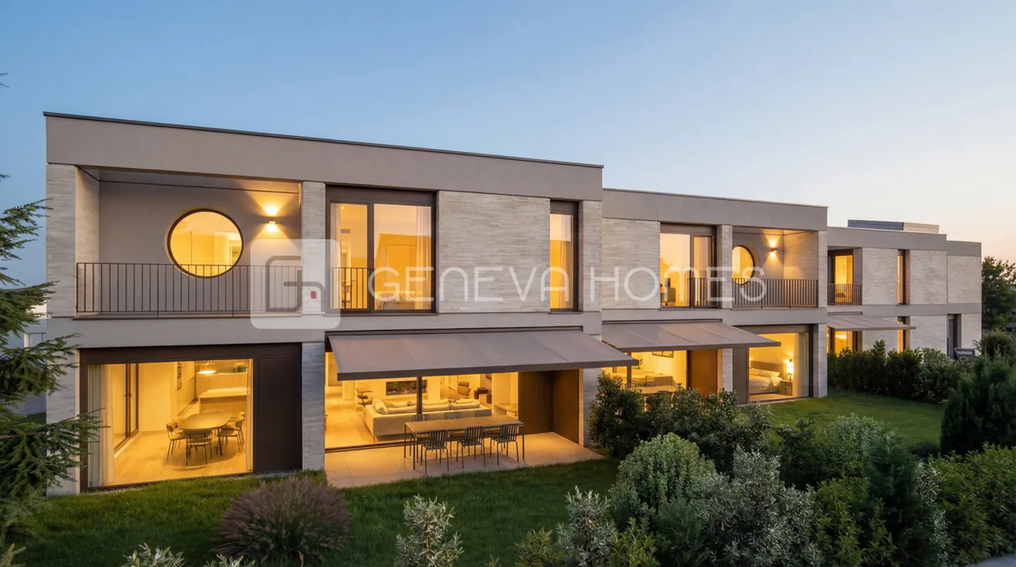 Villa C - Construction neuve HPE à Thônex - Foto 1 von 6