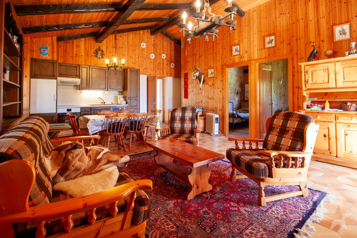 Appartement Charmant au Chalet à Conthey - Photo 4 sur 10