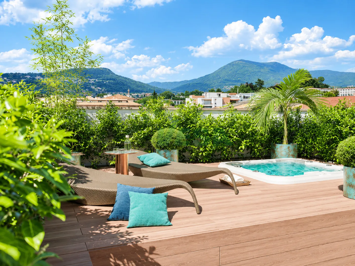 Splendid elegant duplex penthouse 4.5 rooms with beautiful roof garden - Photo 4 of 11