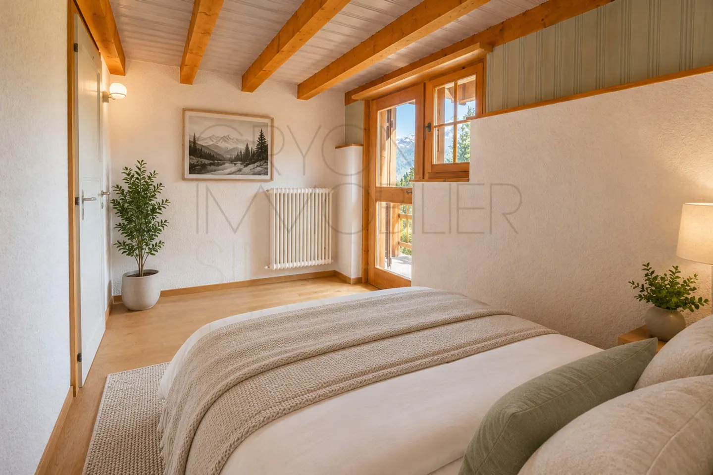 2-room apartment in the center of Gryon, everything within walking distance - Photo 9 of 11