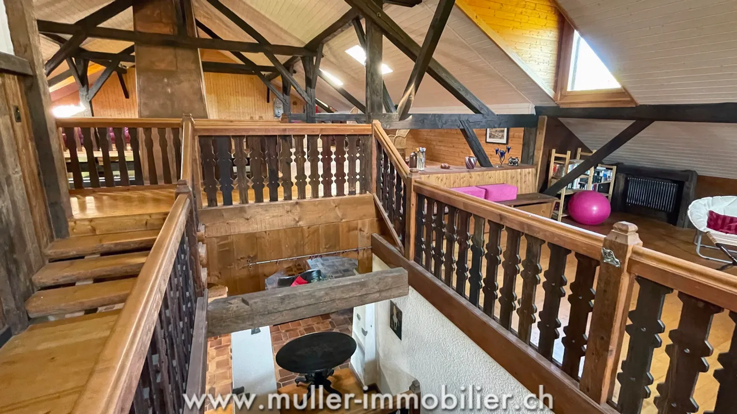 Wunderschöner renovierter Bauernhof in Grangettes-près-Romont - Foto 10 von 13