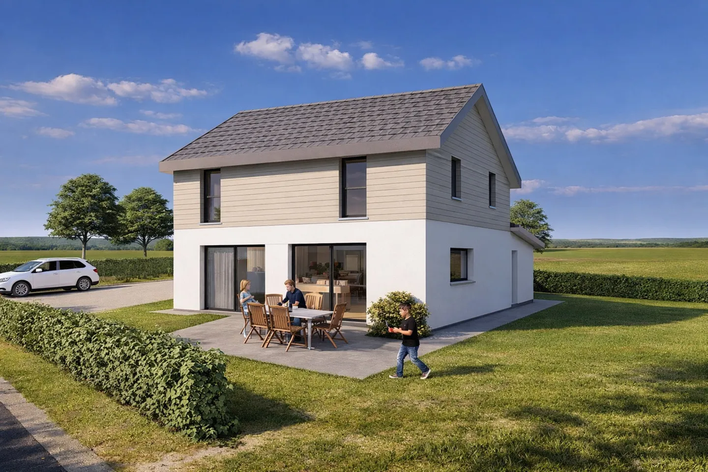 Project of 2 individual villas in Treytorrens (VD) - Photo 1 of 6