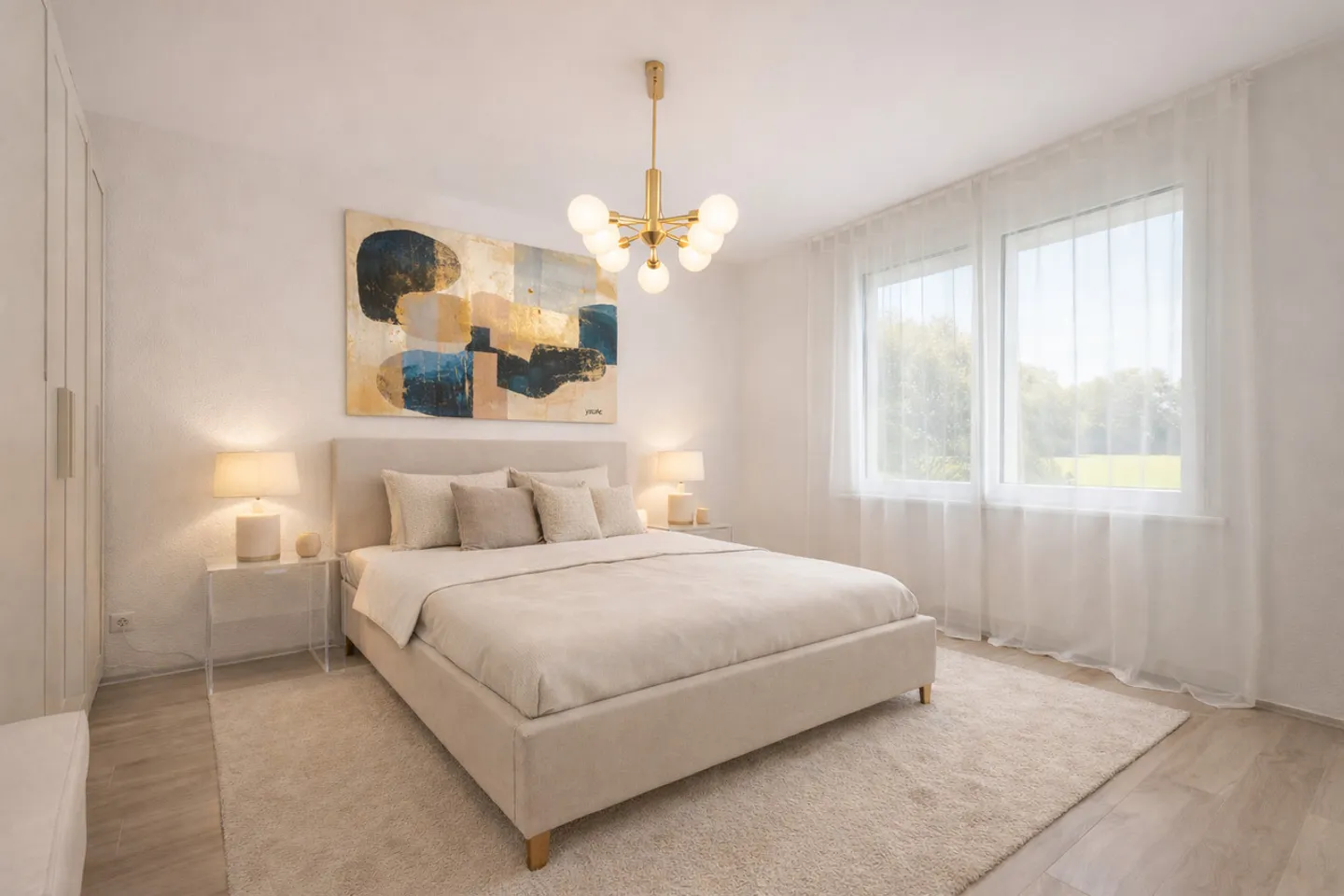 Beau 3.5 pièces avec grand jardin - B4 - Photo 4 sur 8