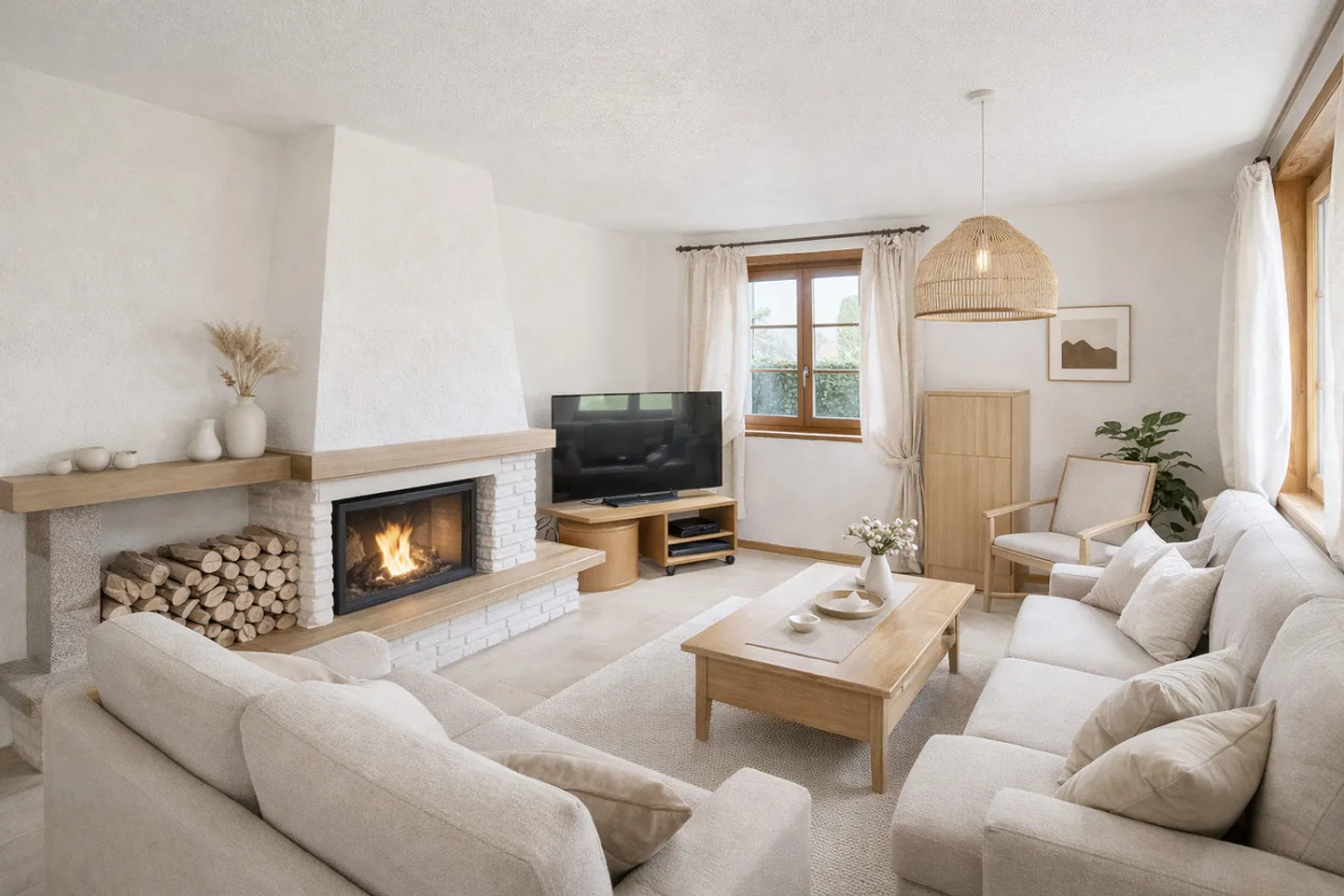 Magnificent 6.5-room villa with large plot on the edge of the forest - Photo 6 of 13