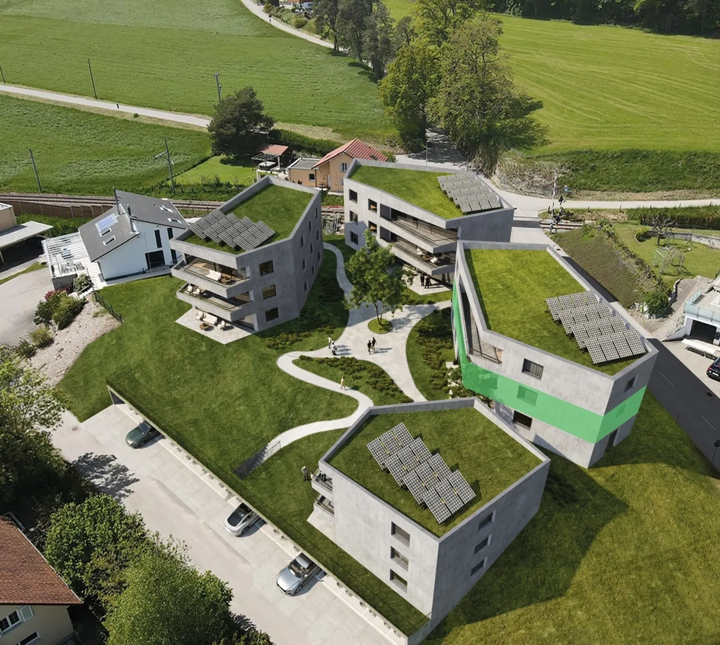 Hochwertige Förderung | Belfaux | hell und geräumig 5.5 Zimmer - Foto 5 von 8