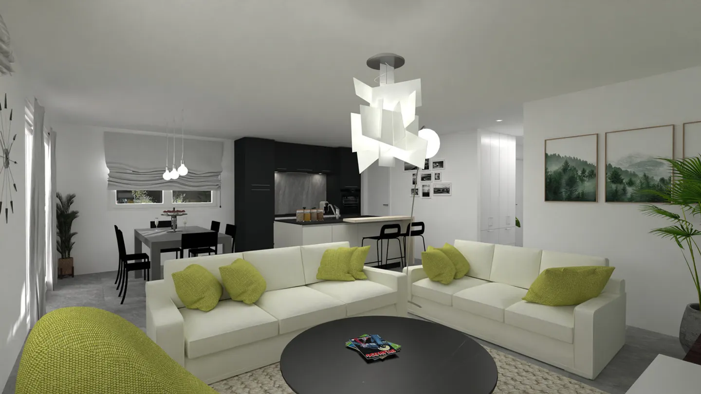 Nuova promozione | Le Ville Pré-du-Château 6 | nel cuore di Payerne - Foto 3 di 9