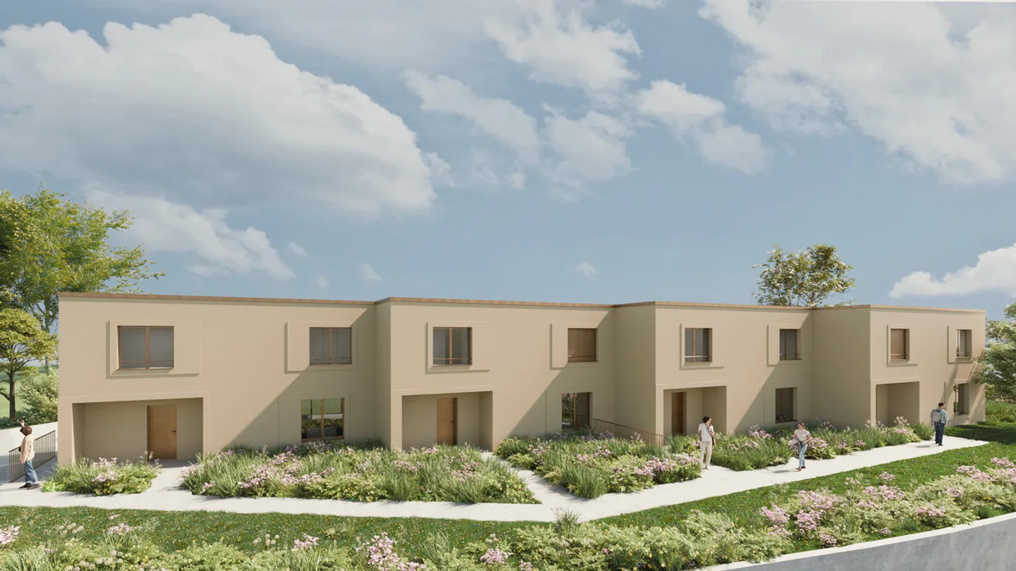 Villas Althéa - Nouvelle promotion à Courtepin de 4 villas continguës - Photo 2 sur 5