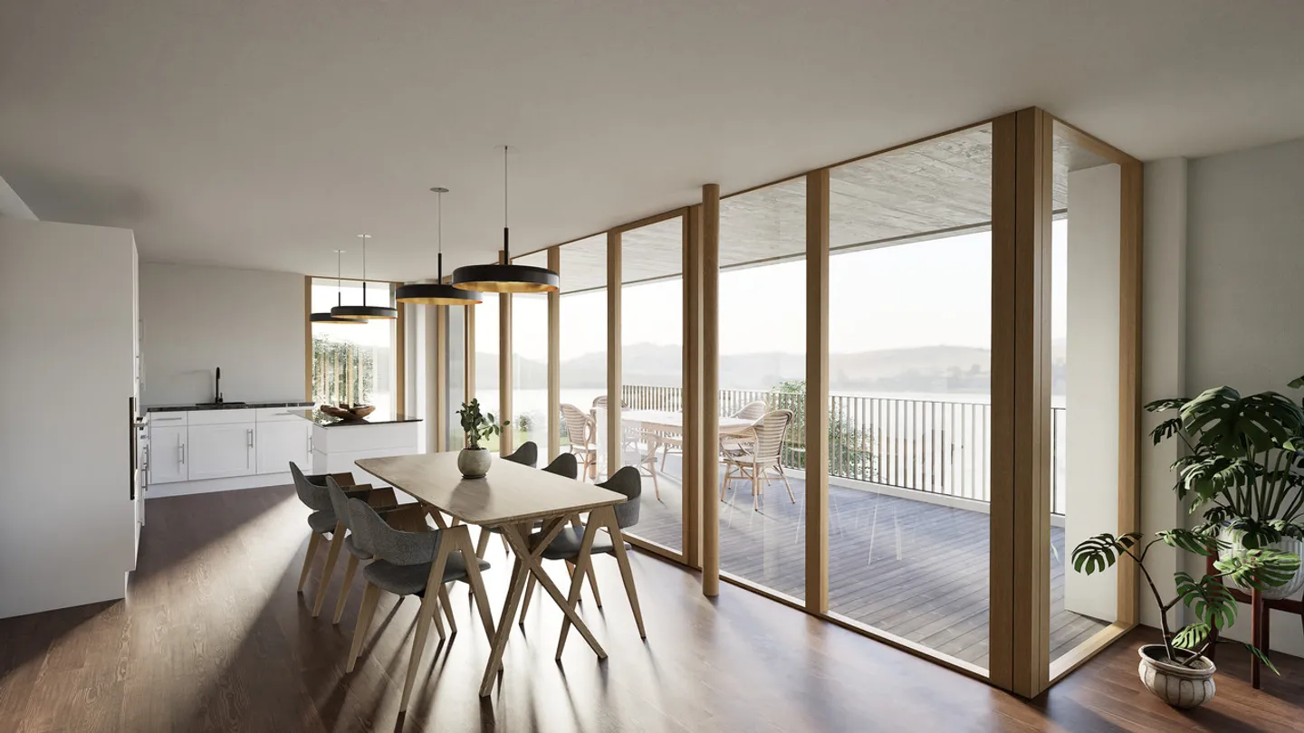 Villa su progetto con incredibile vista sul Lago di Morat e le Alpi - Foto 3 di 11