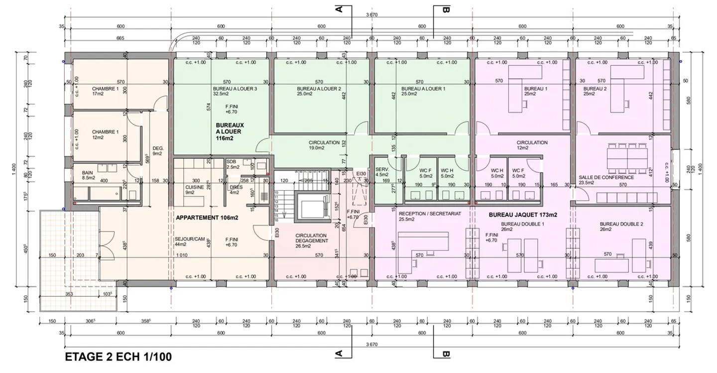 A vendre - Deux bureaux spacieux à Grolley - Photo 5 sur 5
