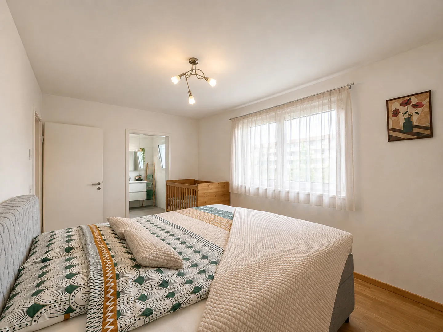 Like new 4.5-room apartment with terrace in Courtepin - Photo 6 of 9