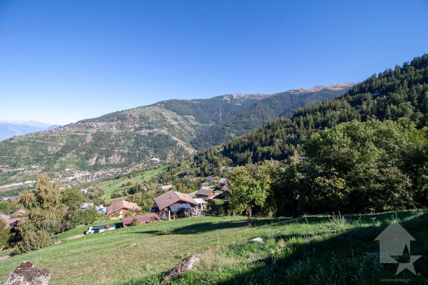 Superbe parcelle de 2'978 m2 à bâtir à 5 minutes des pistes - Foto 4 di 5