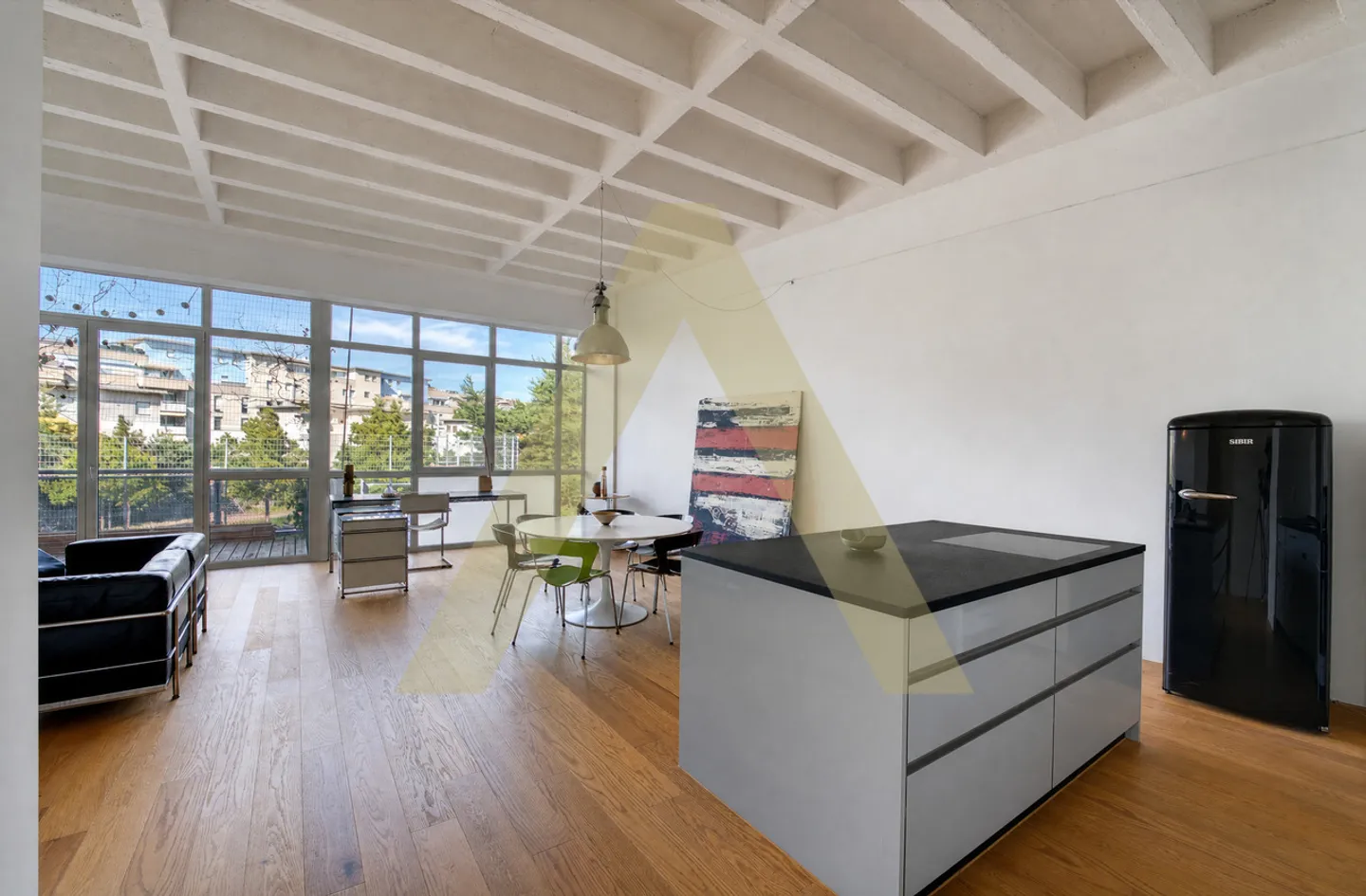 Eine 2,5-Zimmer-Wohnung mit industriellem Erbe im Herzen von Lausanne - Foto 2 von 7