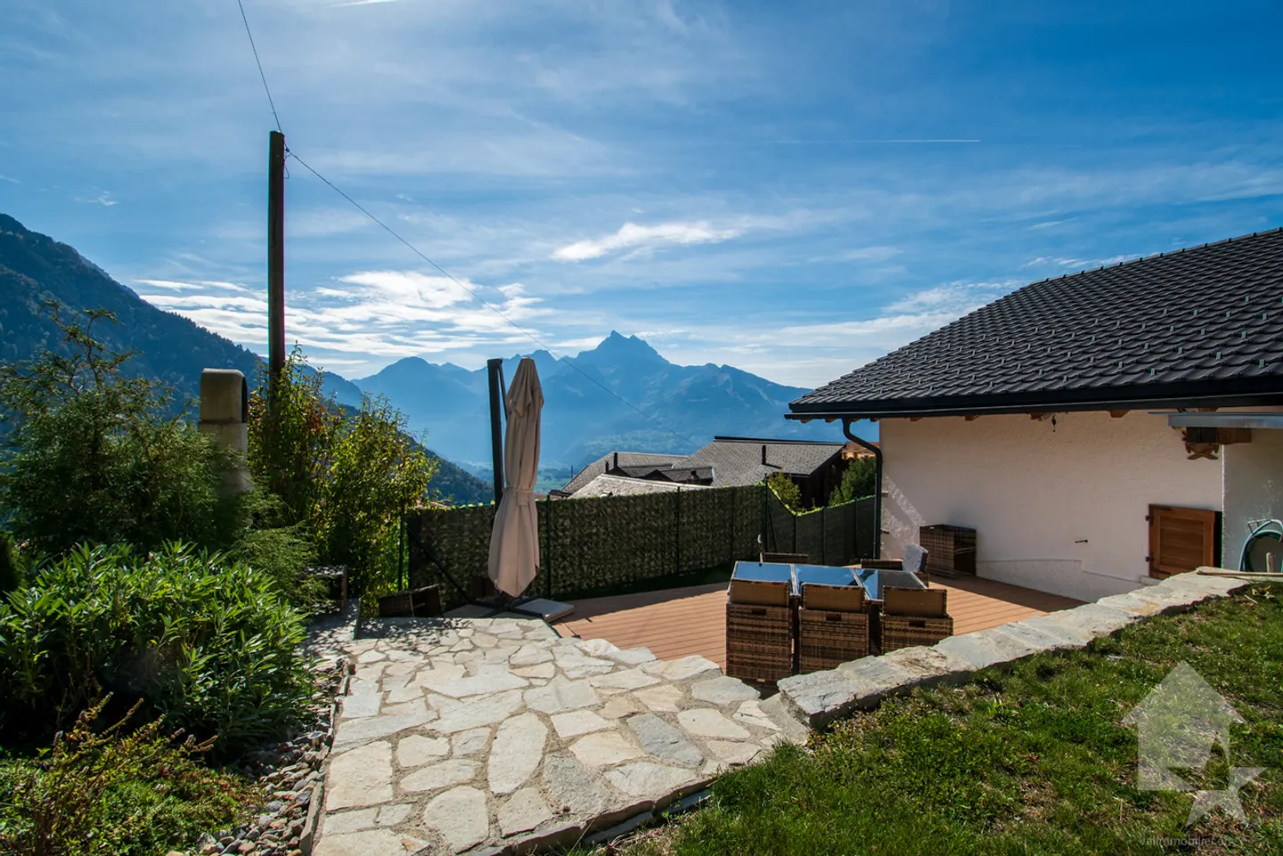 Fully renovated chalet with panoramic view in Posses-sur-Bex - Photo 13 of 13