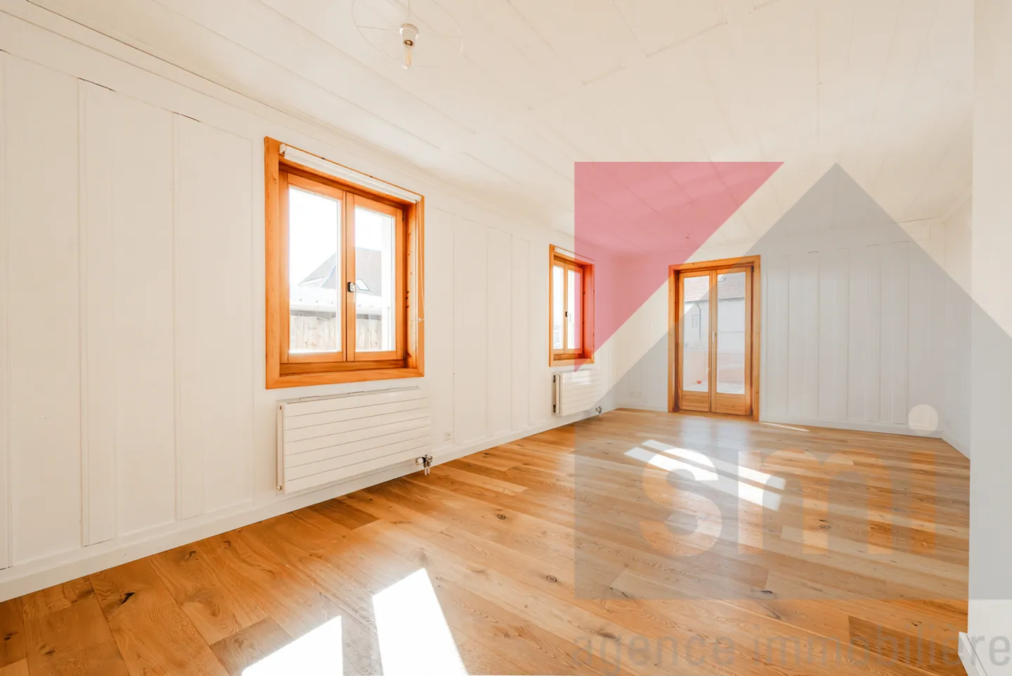 MORLON Villa molto spaziosa di 9 p. Terreno di 1052m2 con vista lago - Foto 4 di 13