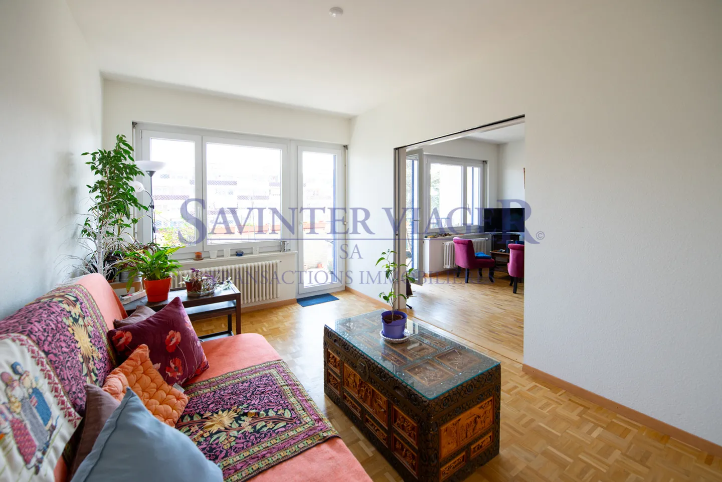 Meyrin, Helle Wohnung im obersten Stock - Besetzter Viager - Foto 10 von 13