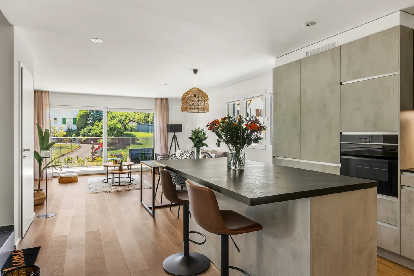 Magnifique duplex dans immeuble neuf à Corminboeuf - Foto 6 von 13