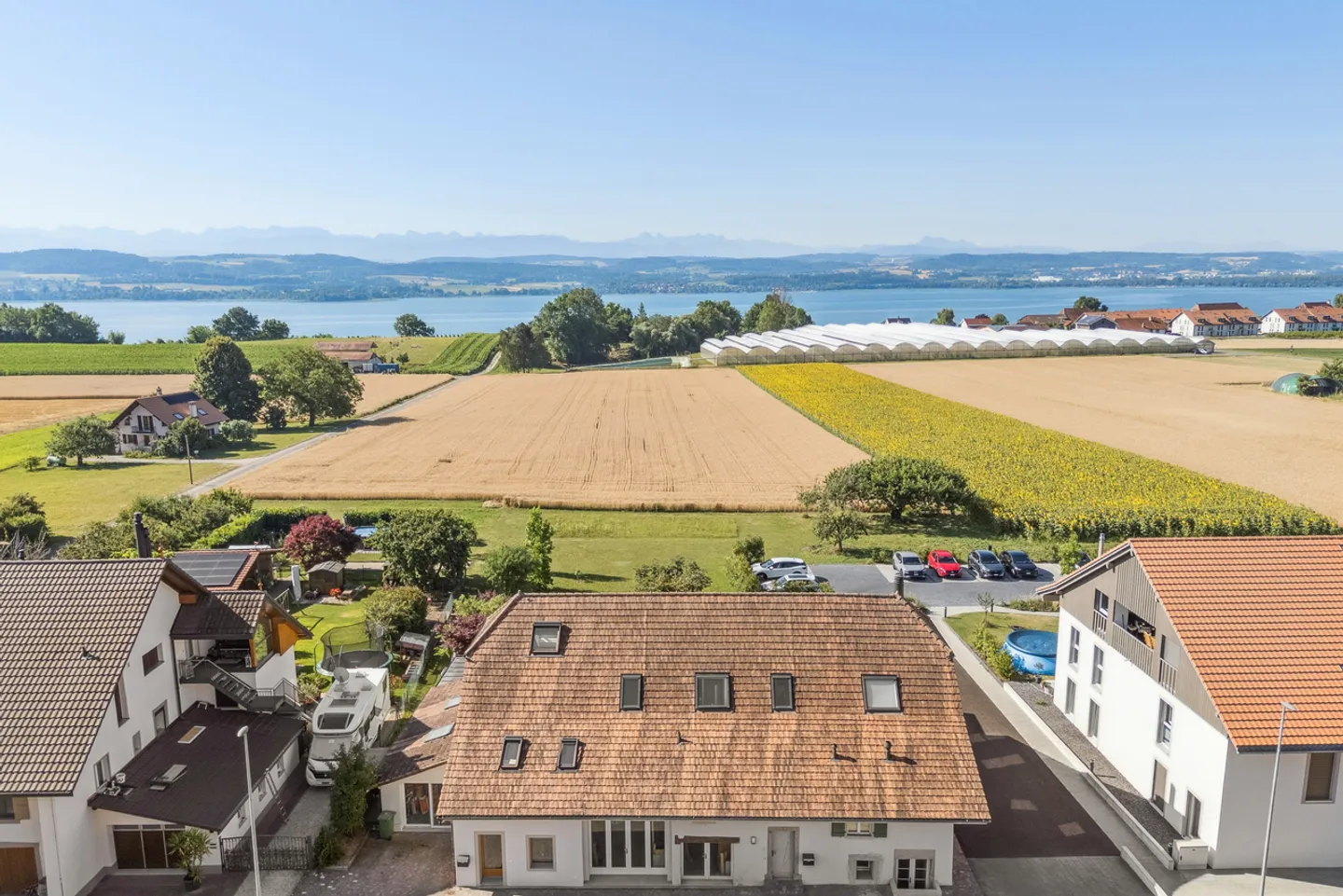 Superbo appartamento di 4 stanze con fascino e vista lago - Foto 10 di 11