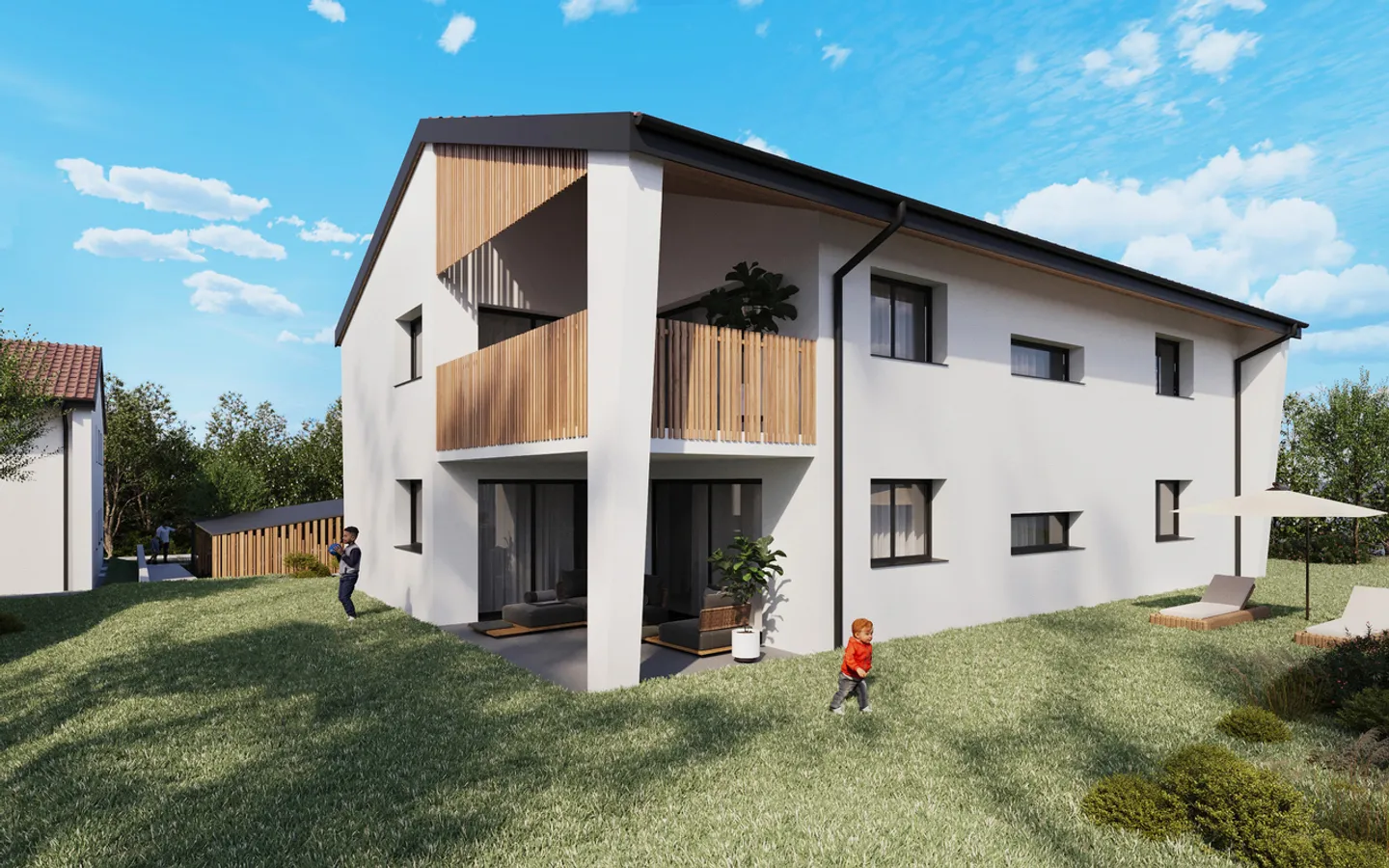 Appartement spacieux à Domdidier - Photo 4 sur 5