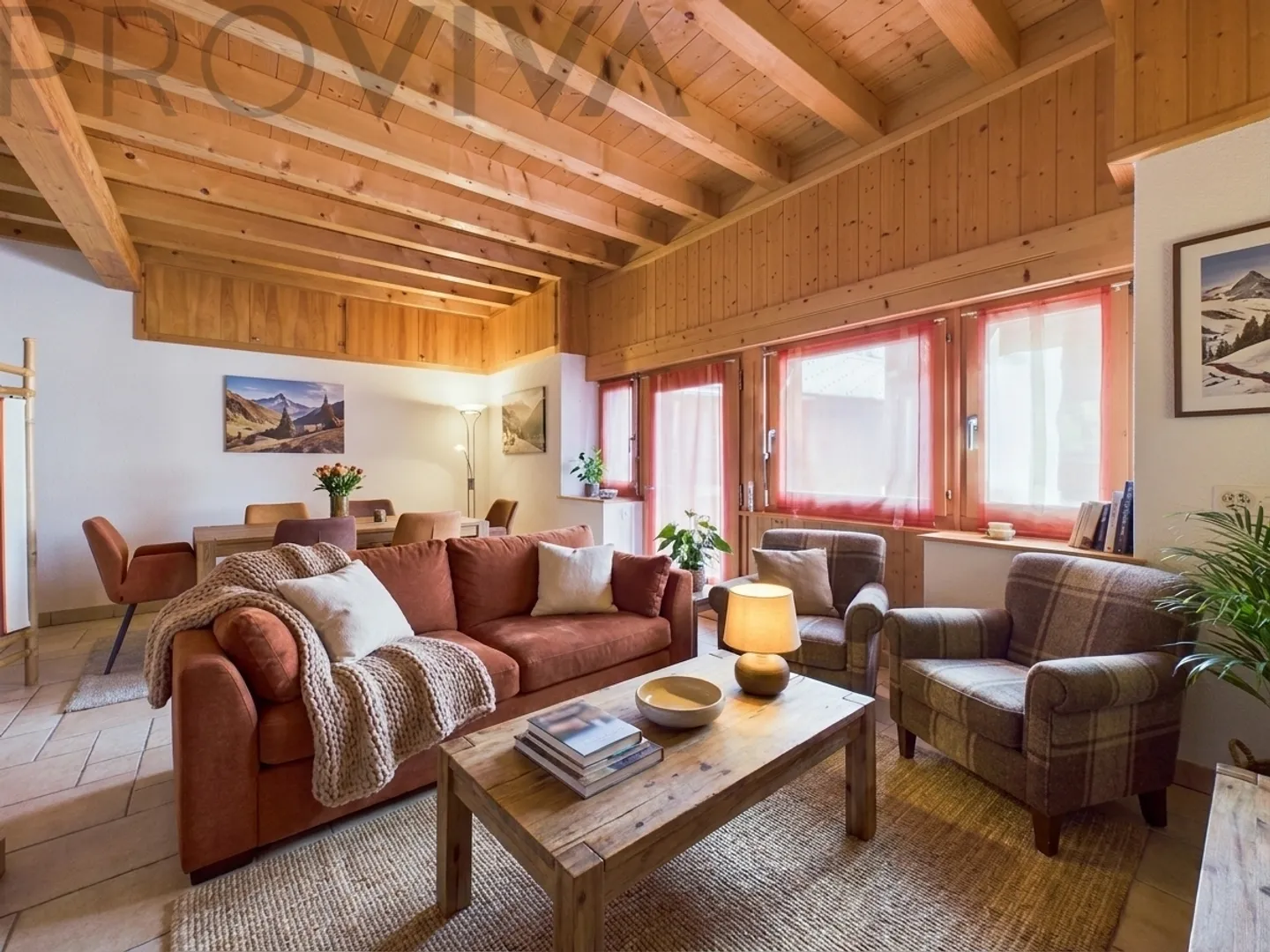 Walliser Juwel - Chalet mit Studio & Panorama-Terrasse - Foto 3 von 7