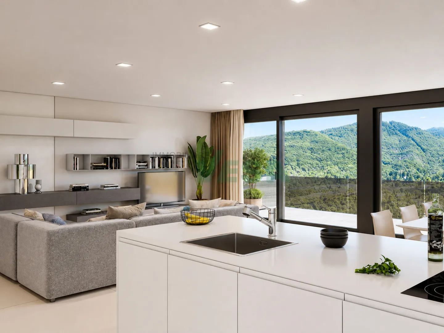 Appartement élégant, nouveau et lumineux de 3,5 pièces - Photo 2 sur 9