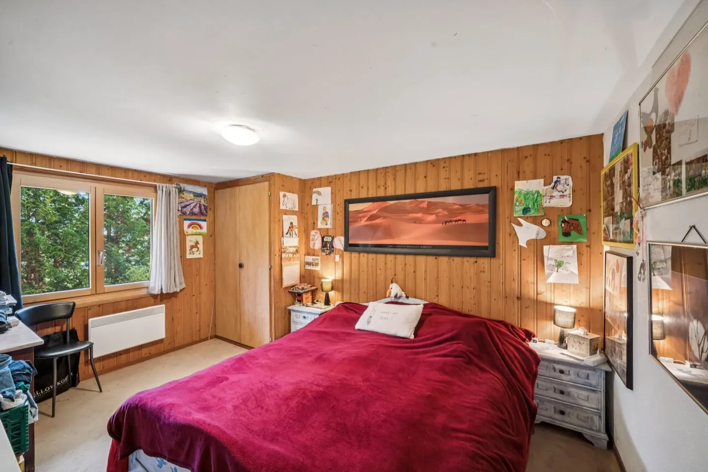 Einladendes Chalet mit Panoramablick auf die Ebene und die Alpen - Foto 4 von 13