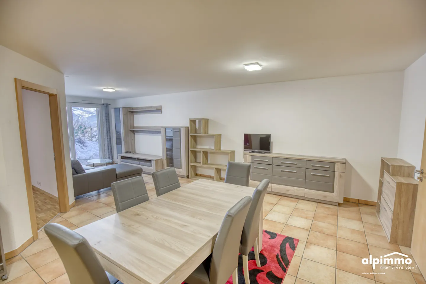 Charmant grand 2,5 pièces de 60 m² avec terrasse/jardin - Basse-Nendaz - Foto 2 von 13