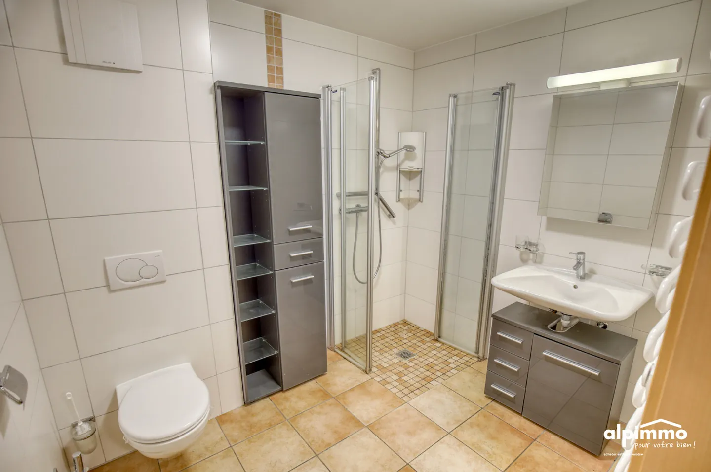 Charmant grand 2,5 pièces de 60 m² avec terrasse/jardin - Basse-Nendaz - Foto 9 von 13