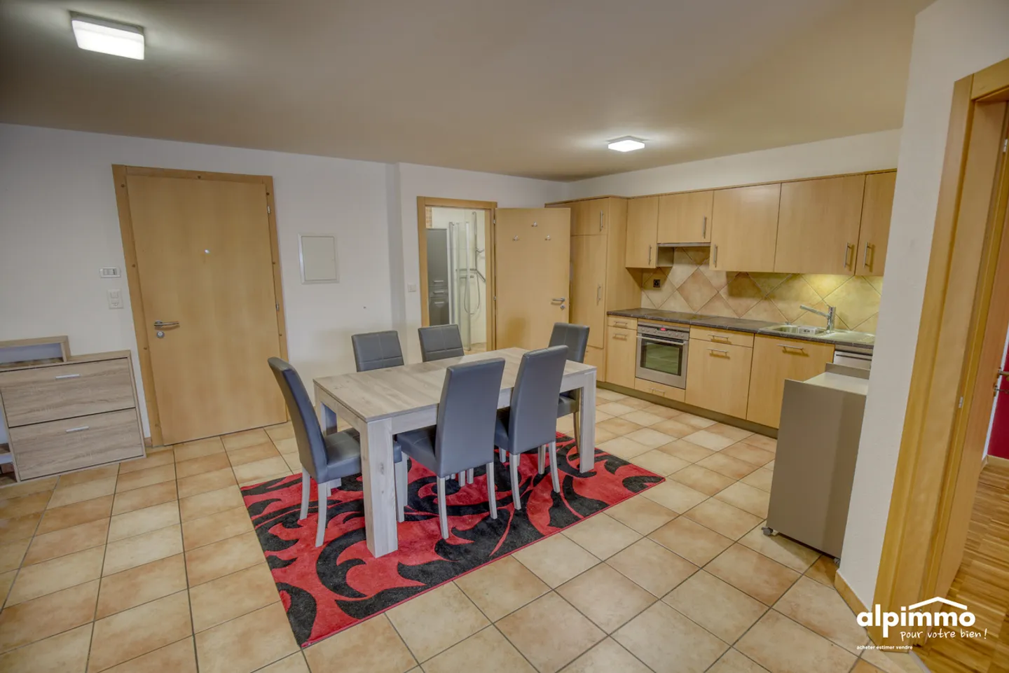 Charmant grand 2,5 pièces de 60 m² avec terrasse/jardin - Basse-Nendaz - Foto 3 von 13