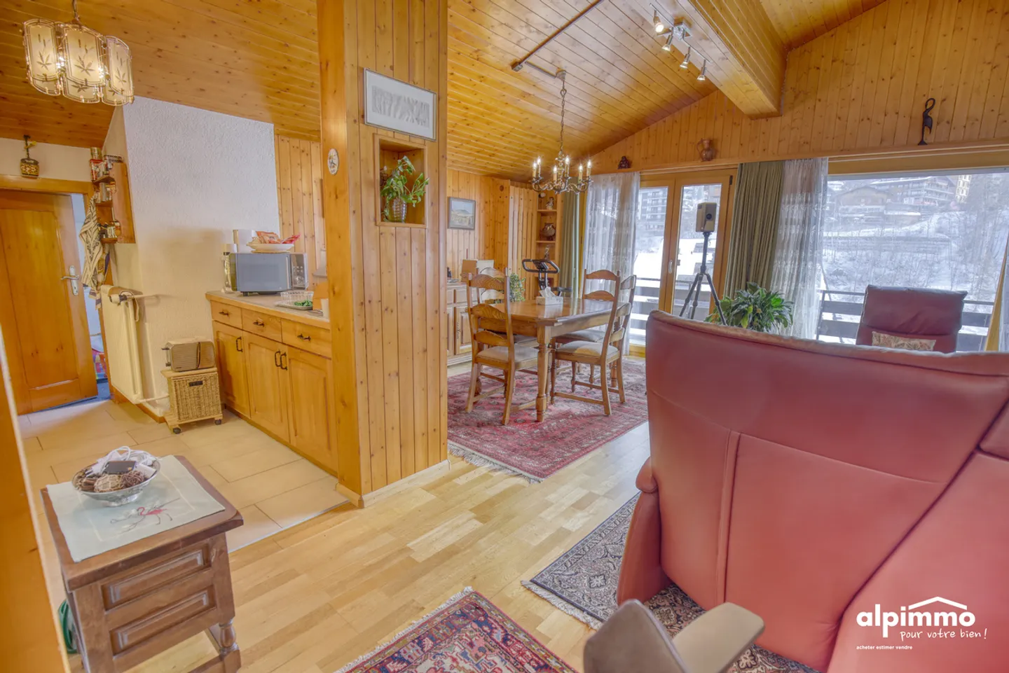 En attique et au centre de Nendaz-Station, superbe 3.5 pièces ! - Foto 1 von 13