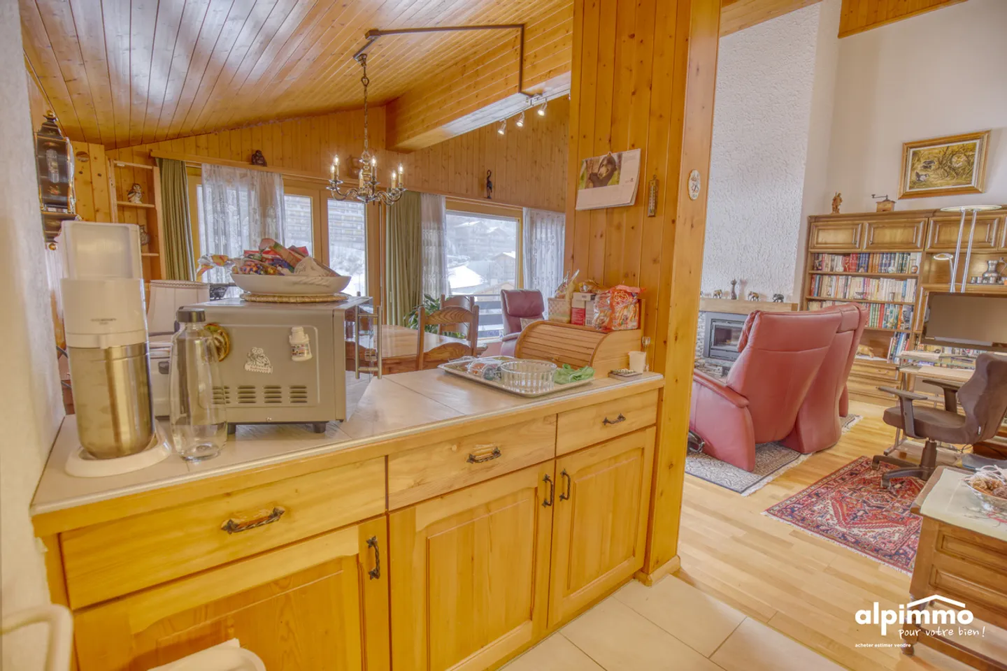 En attique et au centre de Nendaz-Station, superbe 3.5 pièces ! - Foto 2 von 13