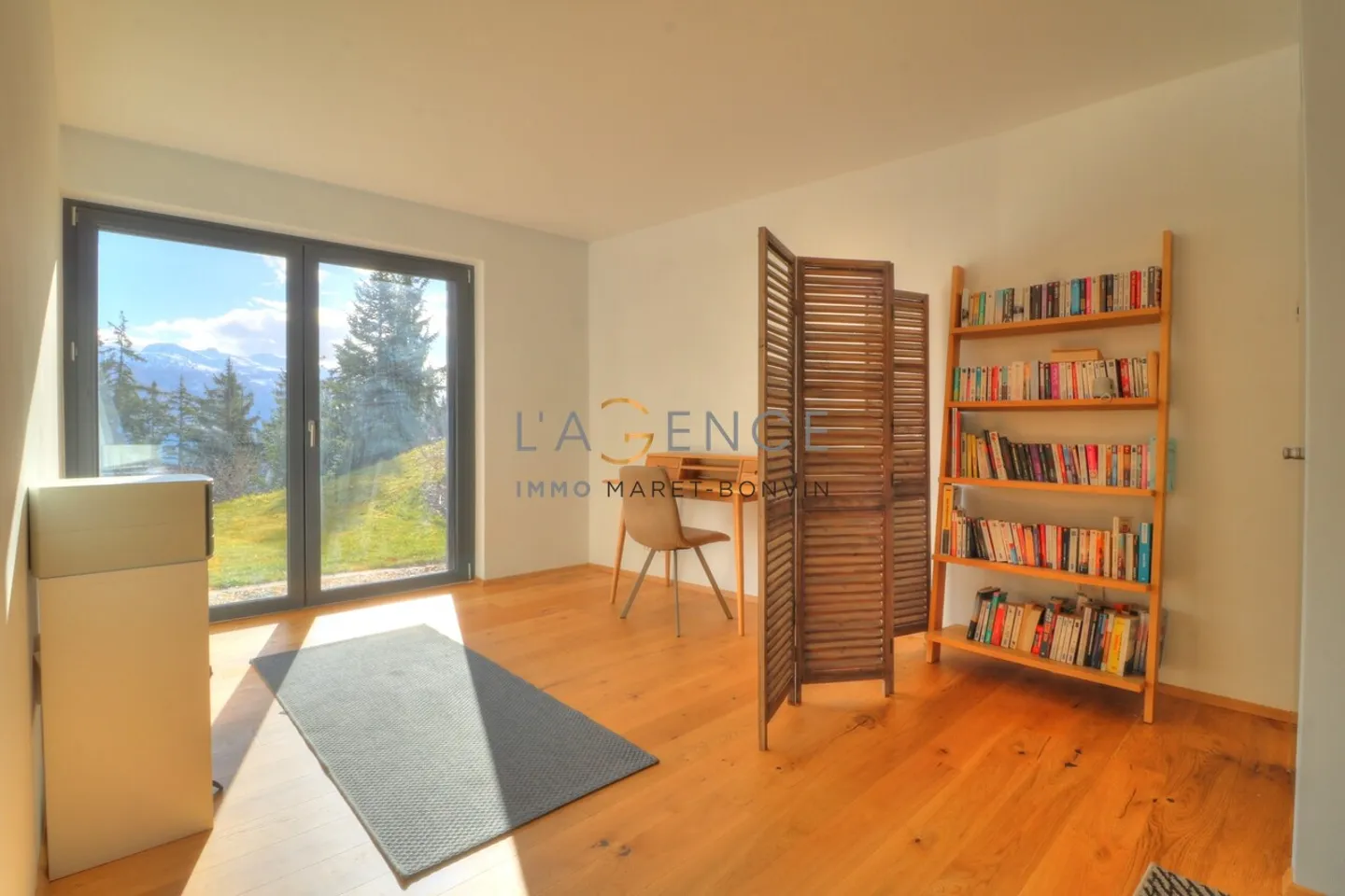 EXCEPTIONAL ARCHITECT DESIGNED CHALET - GRANDIOSE PANORAMA - ANZERE - Photo 8 of 11