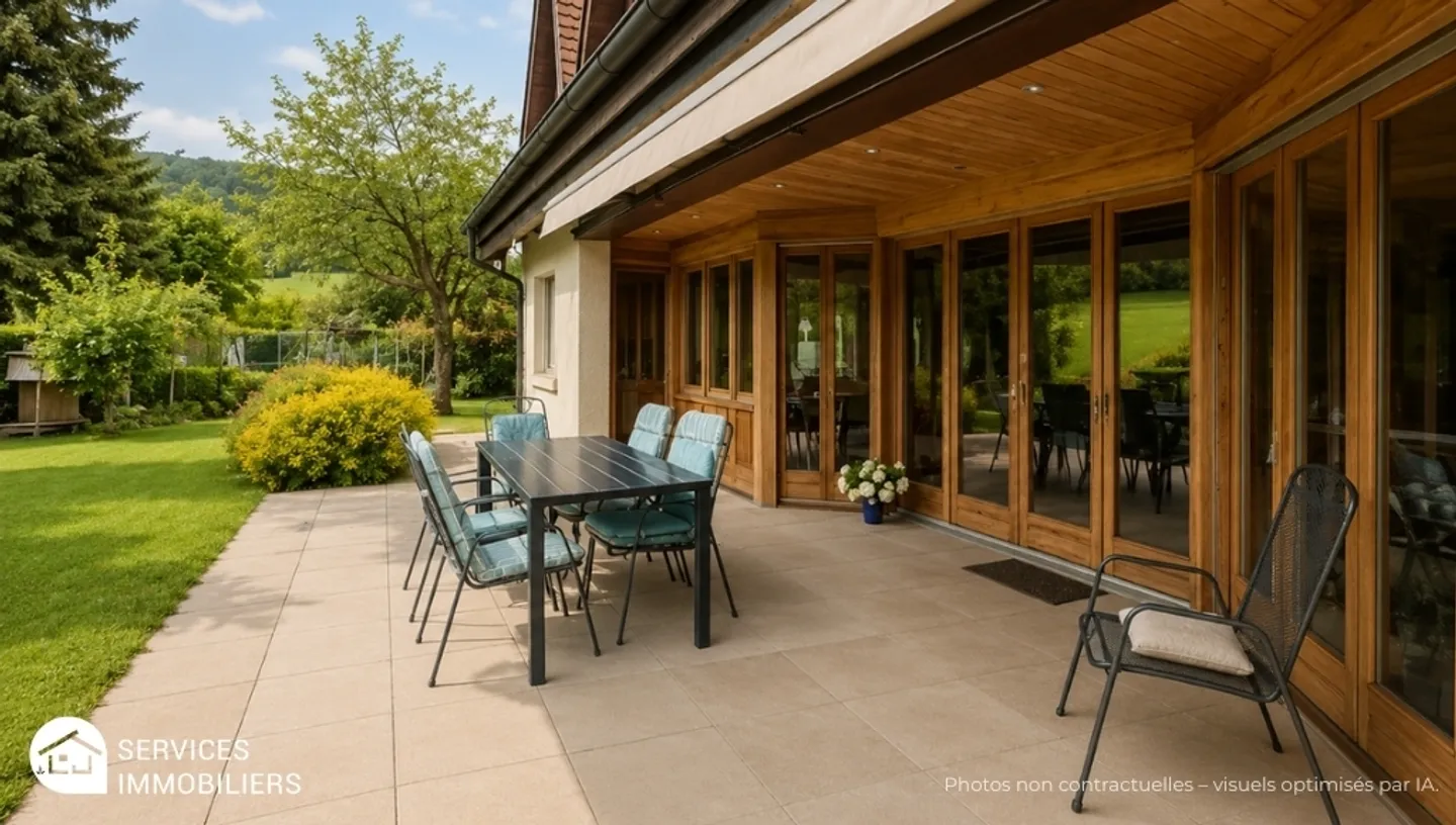 Bright architect-designed house in a quiet area - Guaranteed favorite in Glovelier - Photo 4 of 13