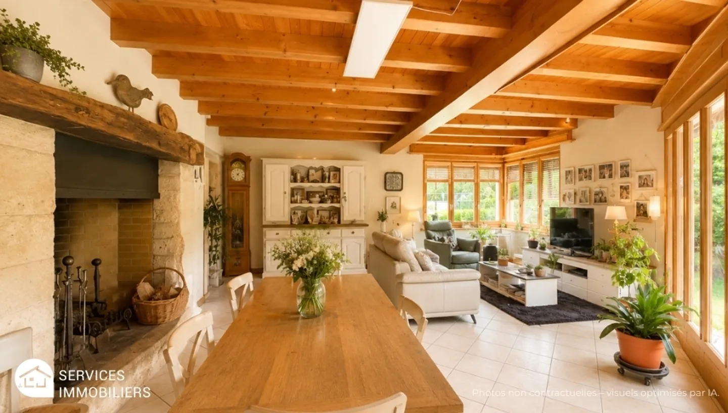 Bright architect-designed house in a quiet area - Guaranteed favorite in Glovelier - Photo 6 of 13