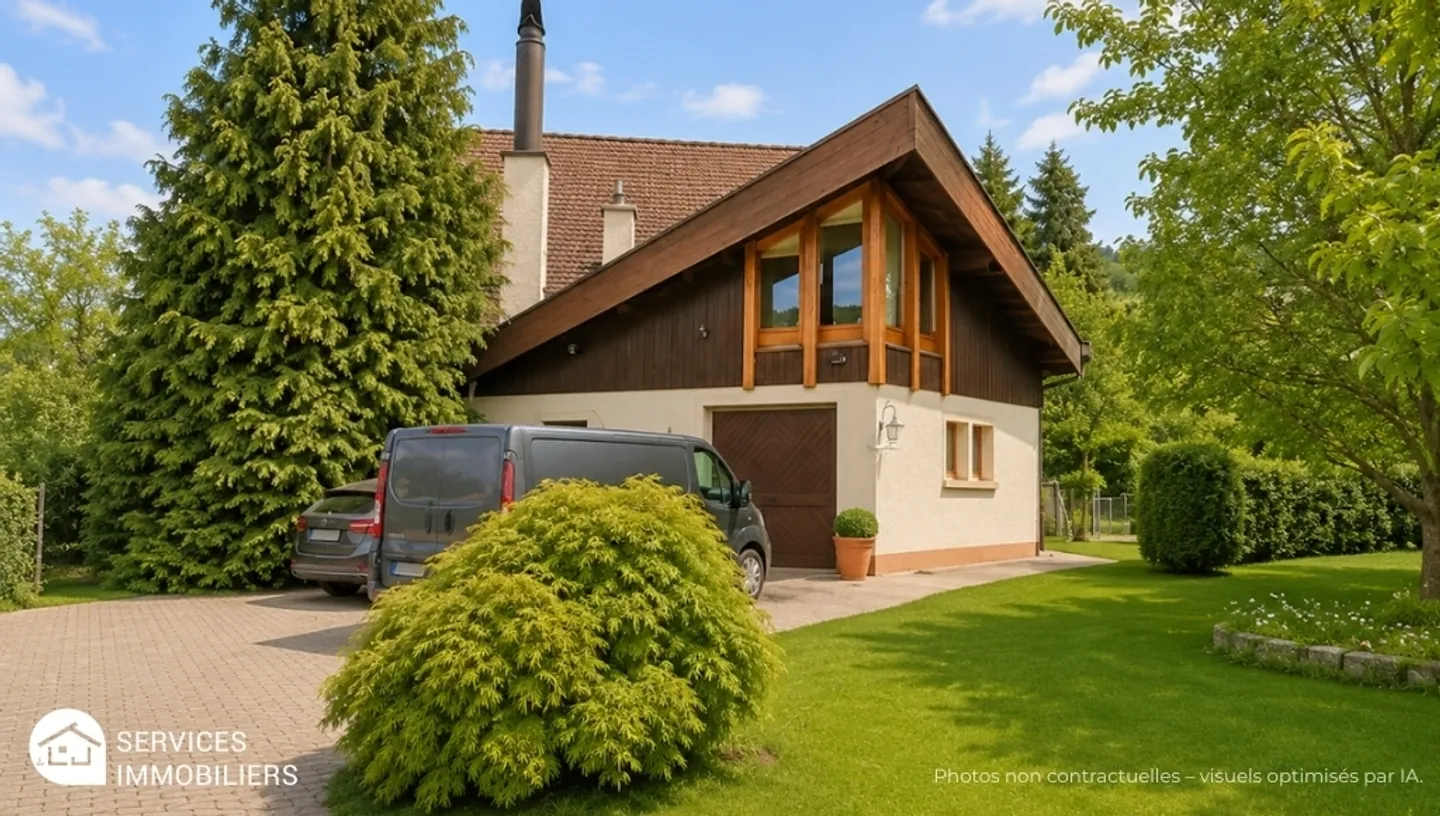 Bright architect-designed house in a quiet area - Guaranteed favorite in Glovelier - Photo 2 of 13