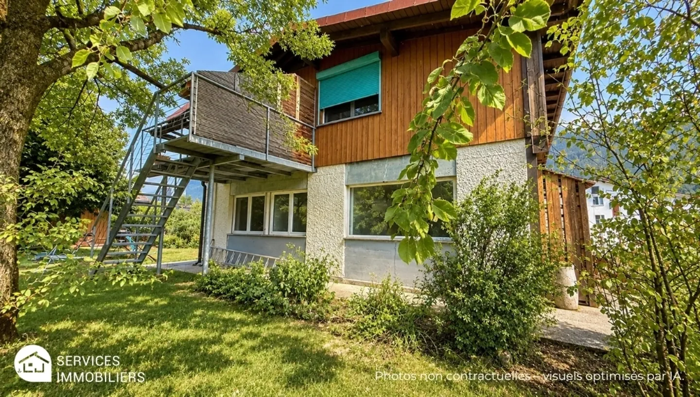 Charmant appartement en rez-de-jardin au coeur du Parc Chasseral - Foto 2 von 13