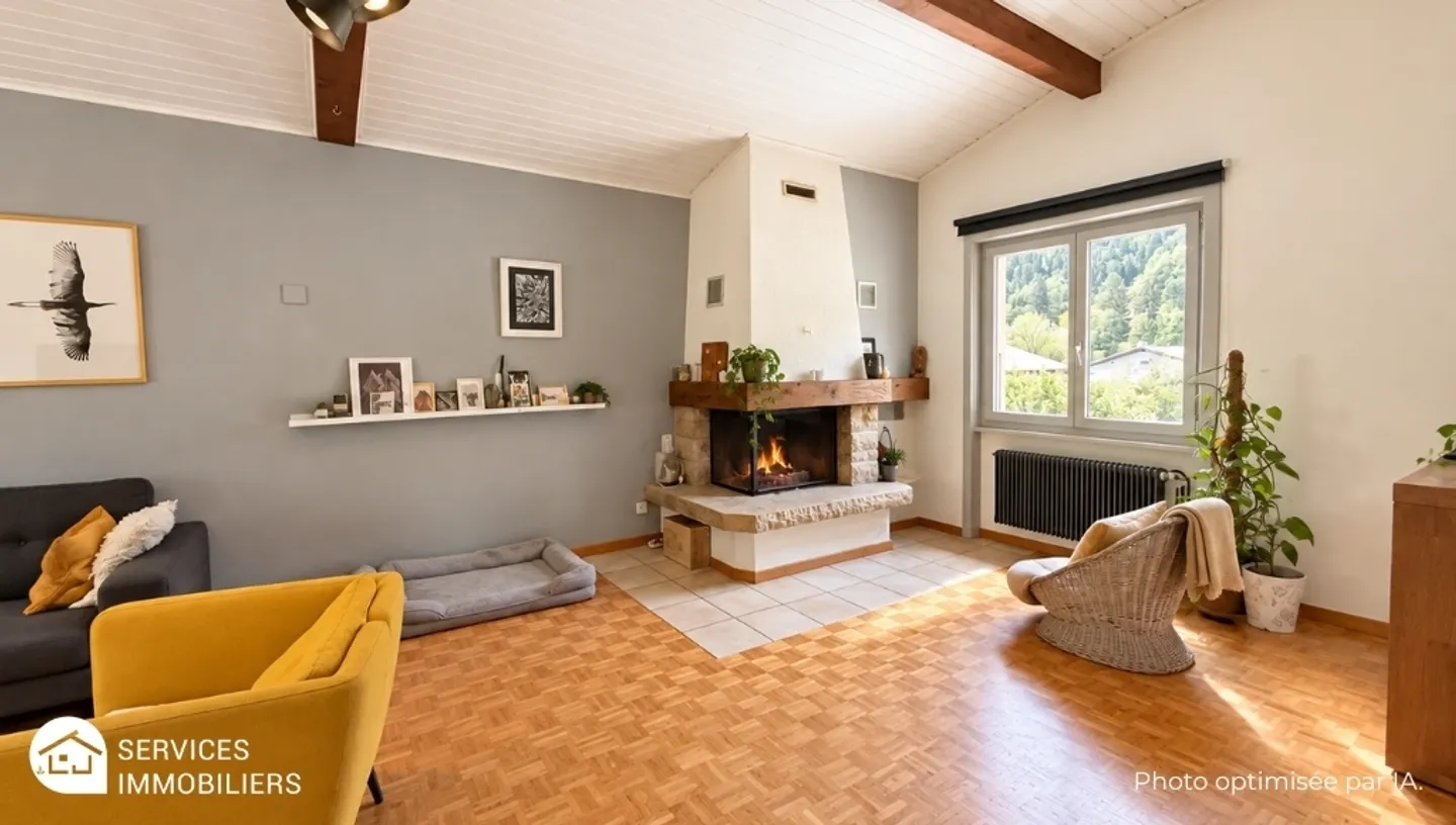 Familienhaus mit 6 Schlafzimmern und Garten im Herzen des Grand Chasseral - Foto 3 von 13