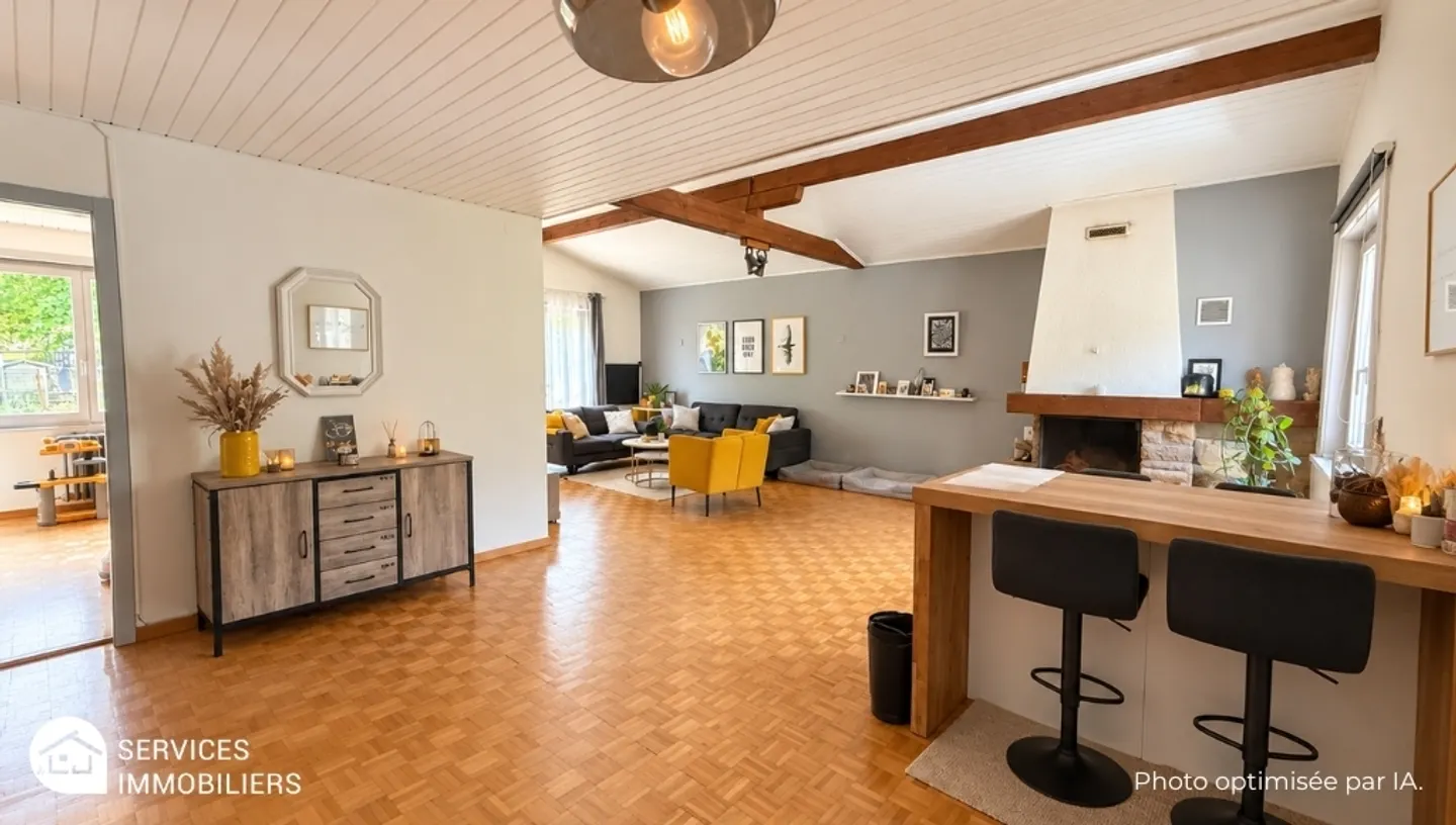 Familienhaus mit 6 Schlafzimmern und Garten im Herzen des Grand Chasseral - Foto 2 von 13