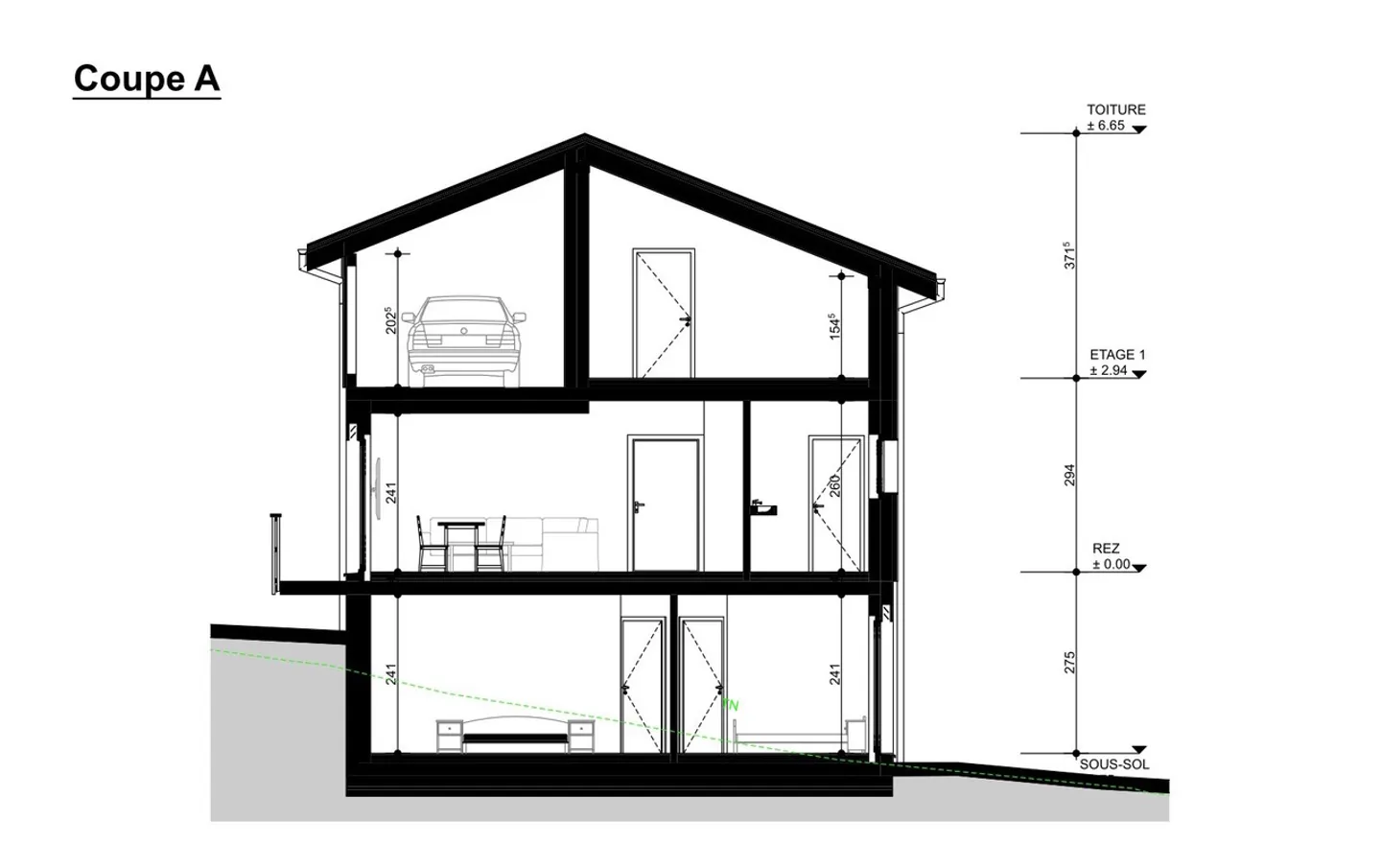 Torgon, new chalet 4.5 rooms with garage or carport - Photo 13 of 13