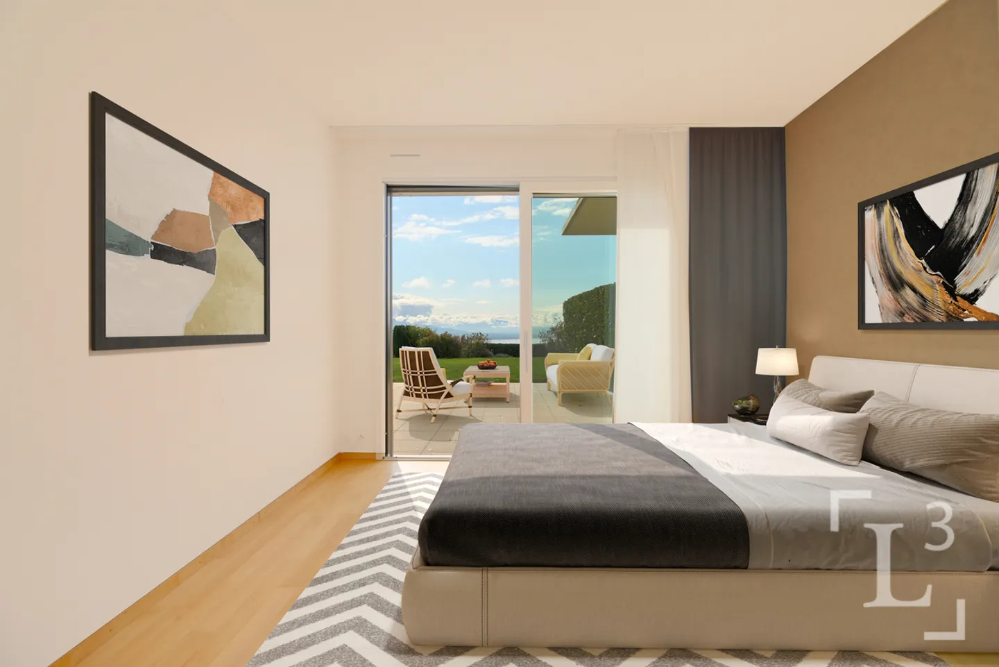 Apartment with garden and panoramic view of the lake - Photo 10 of 13