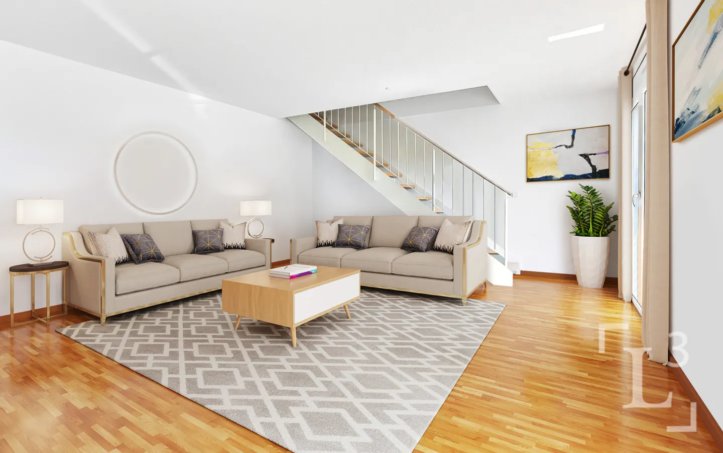 Stadtzentrum! Geräumiges 5,5-Zimmer-Penthouse-Duplex mit Balkon - Foto 2 von 13