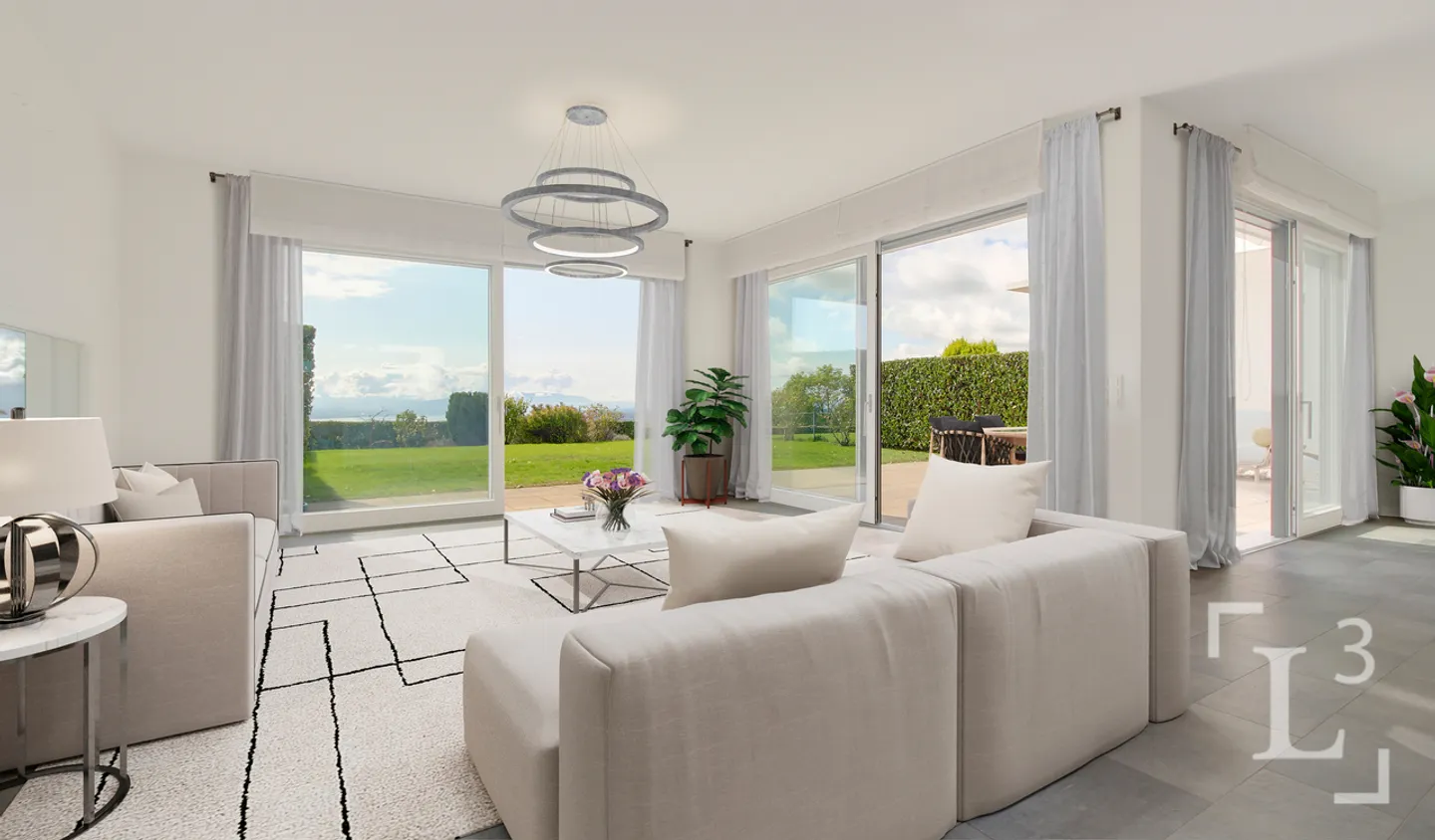 Apartment with garden and panoramic view of the lake - Photo 5 of 13