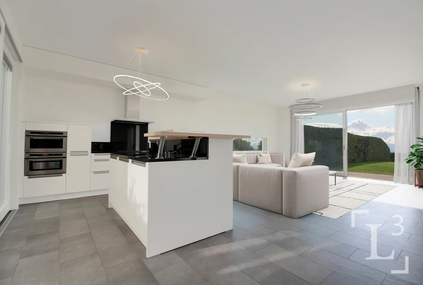 Appartement avec jardin et vue panoramique sur le lac - Foto 8 von 13