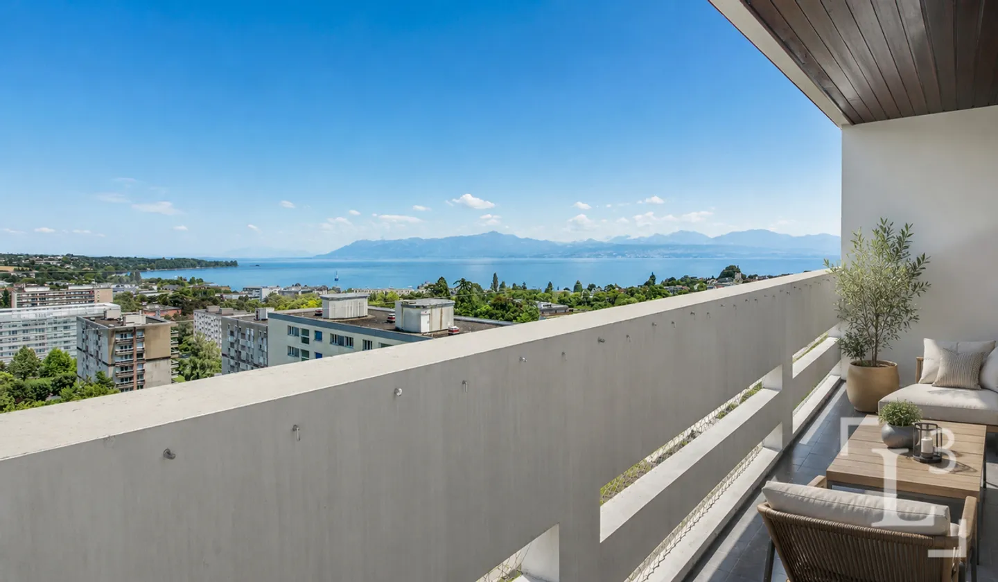 Vue lac! Appartement de 5.5 pièces avec balcons - Photo 1 of 13