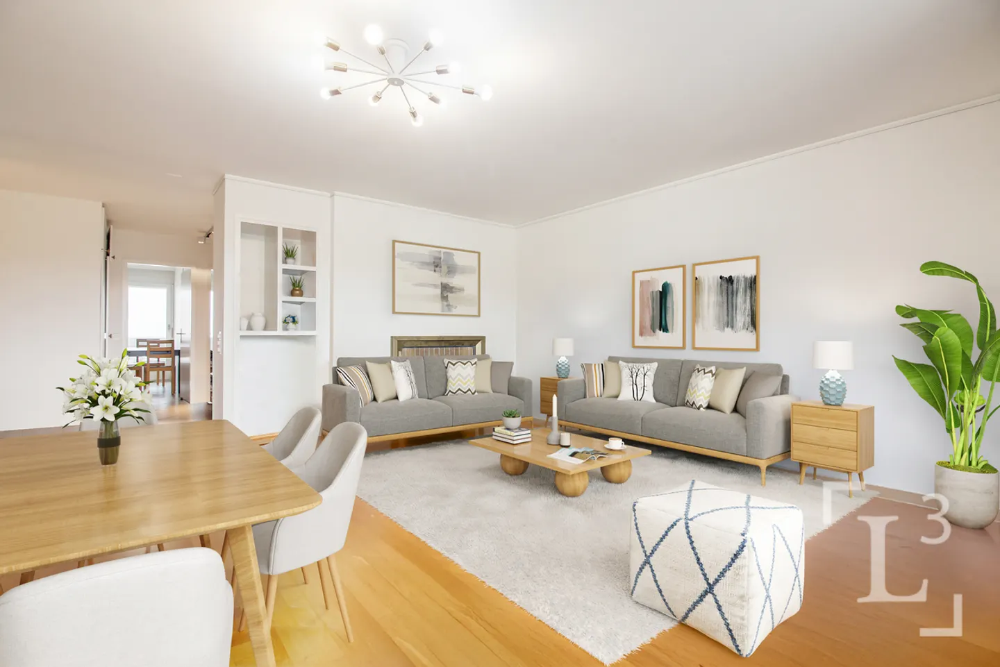 Lake view! 5.5 room apartment with balconies - Photo 3 of 13